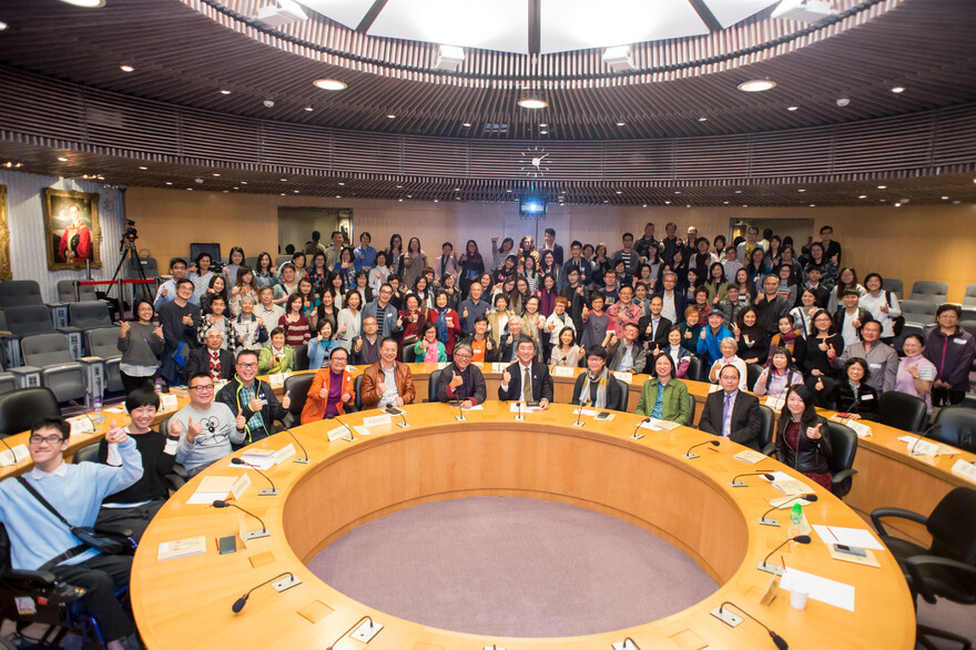 Over 160 CUHK alumni and friends participated in the two talks. 