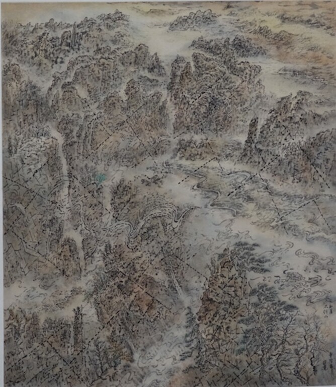 Leung Kui-ting
Title: Taihang Mountain
Year: 2015
Media: Ink and colour on paper
Dimensions: 80 x 70cm