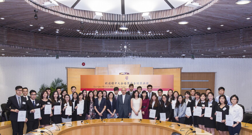 Recipients of Wei Lun Foundation Exchange Scholarships 

