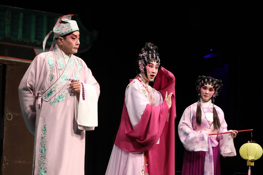 阮兆輝老師的粵劇表演。