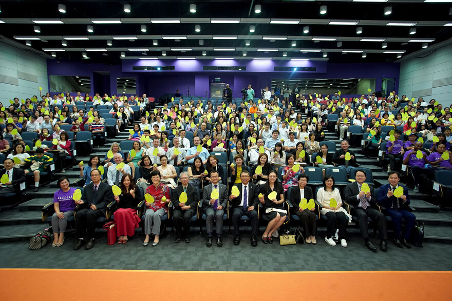 A group photo of guests at the launch ceremony of JC-PEAR Project
