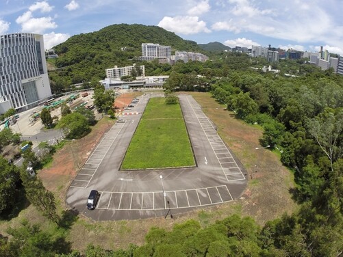 The proposed site of the Teaching Hospital is conveniently located at the University MTR Station within CUHK campus.