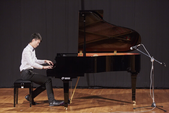 Piano performance by Mr Ivan Lee.